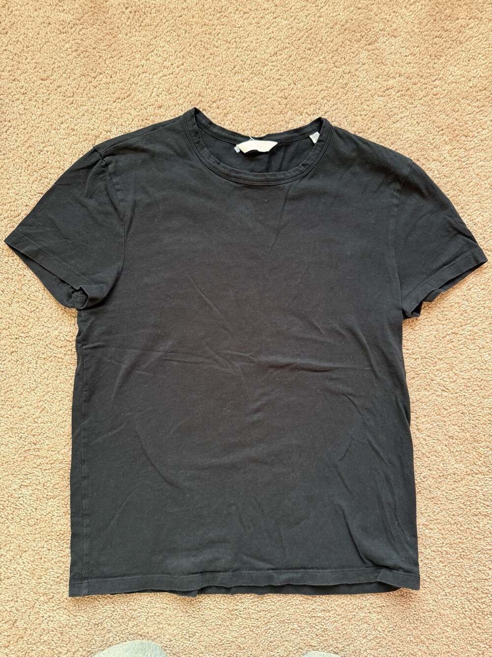 Club Monaco Men's Essential Crewneck T-Shirt Black Size Small